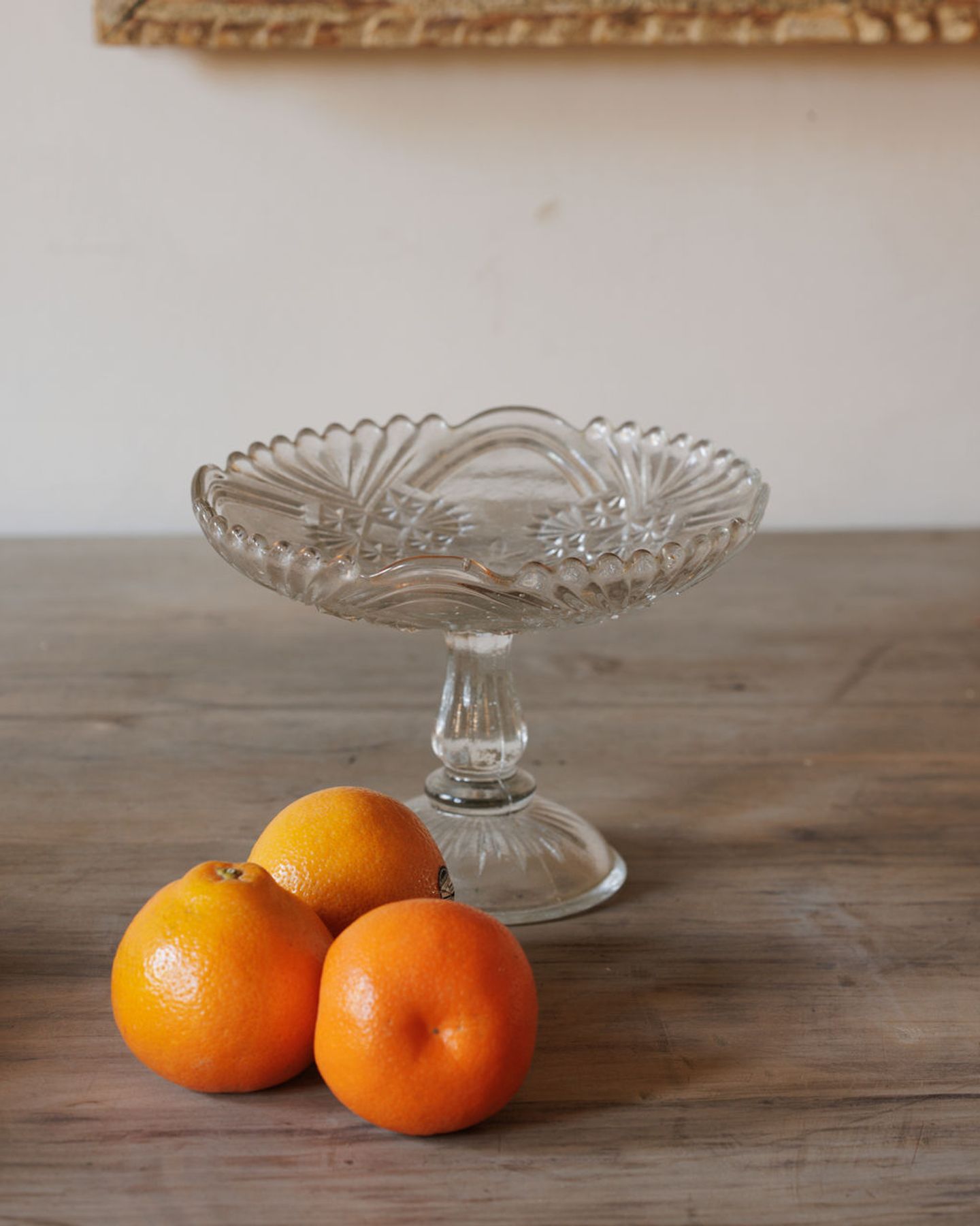 Glass Pedestal Dish