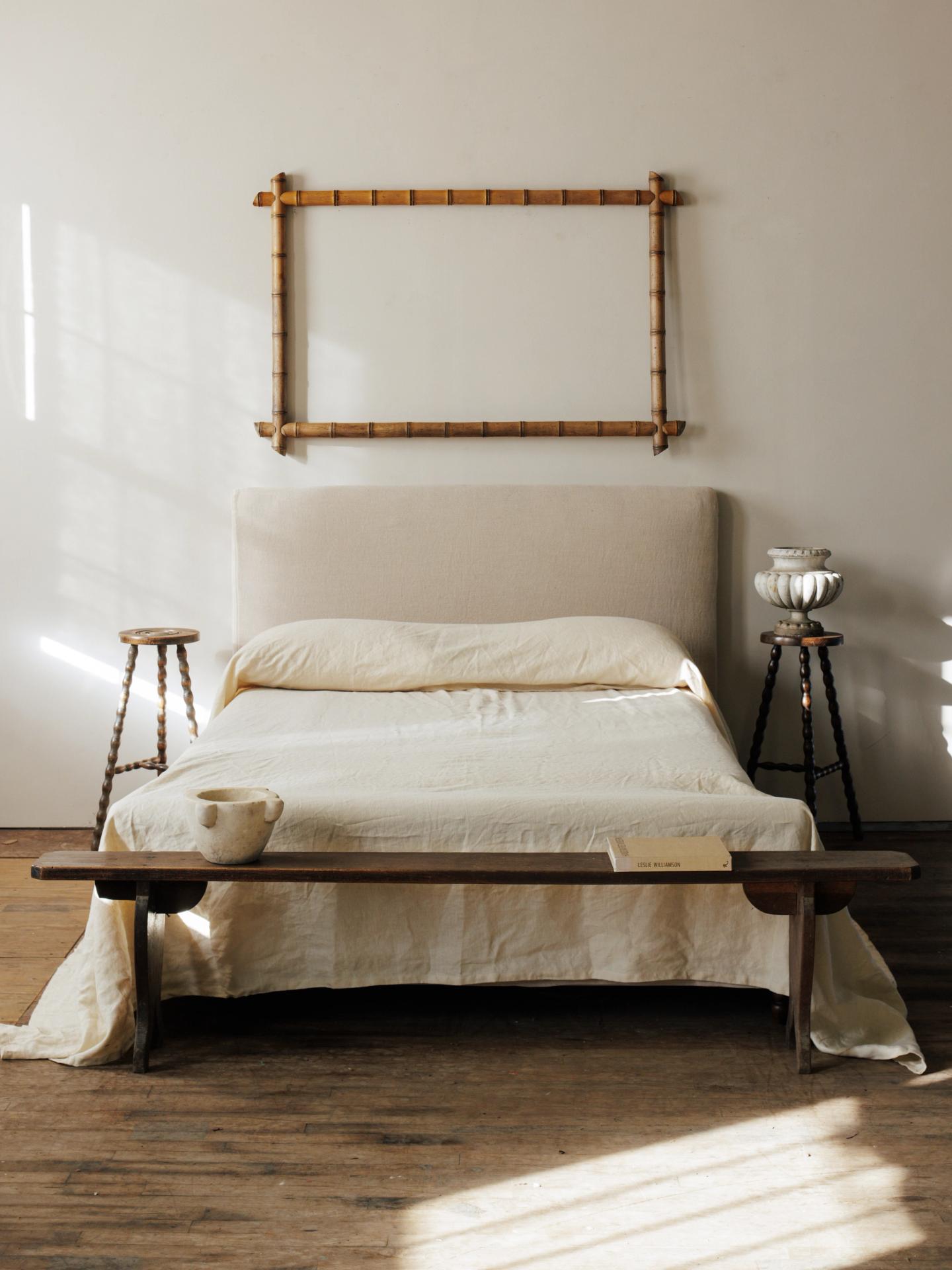 Faux Bamboo Wooden Frame