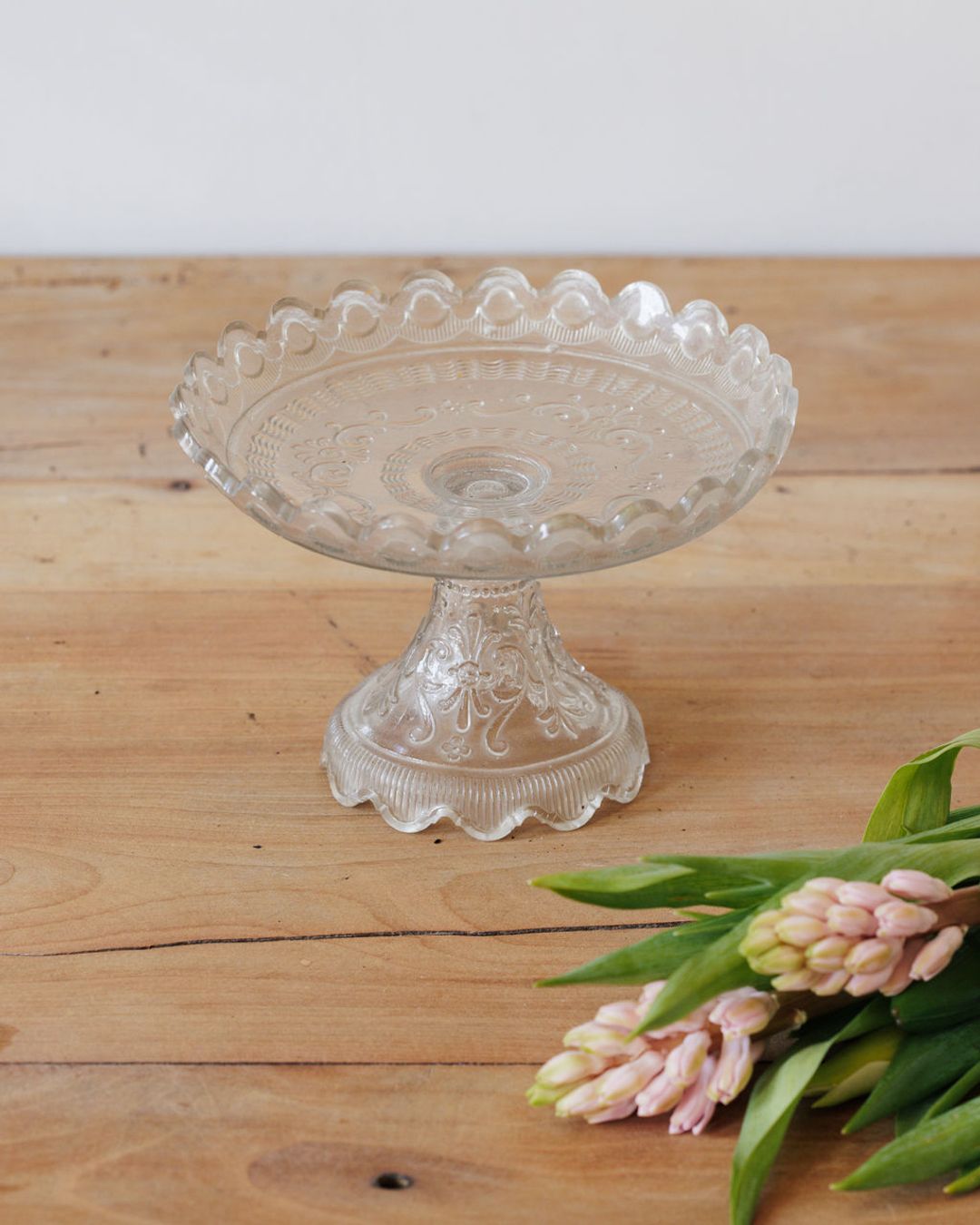 Glass Pedestal Dish
