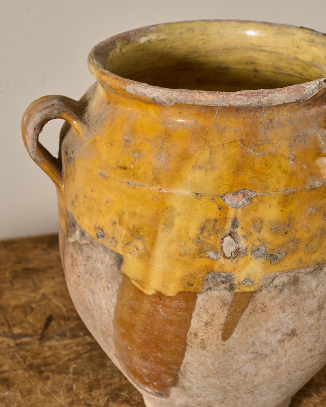 Yellow Confit Pot