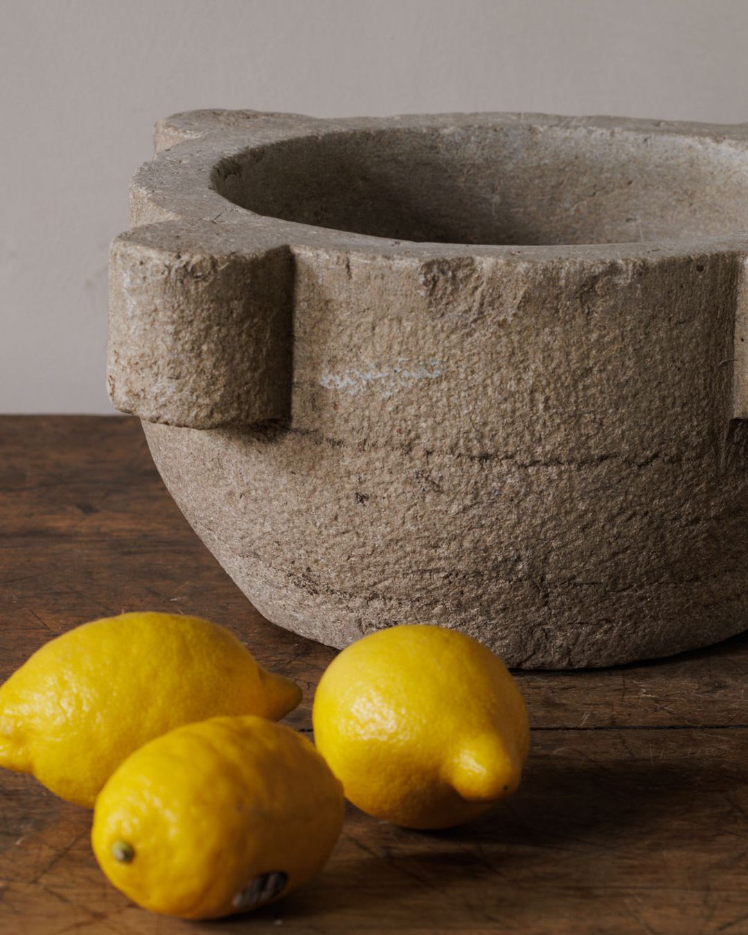 Antique Stone Mortar - XL