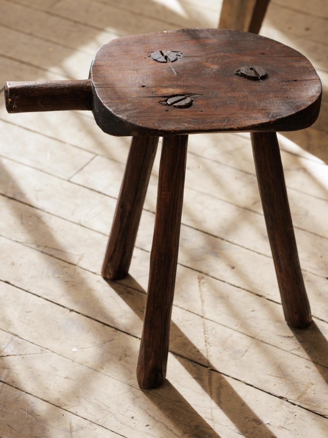 Primitive Handled Stool