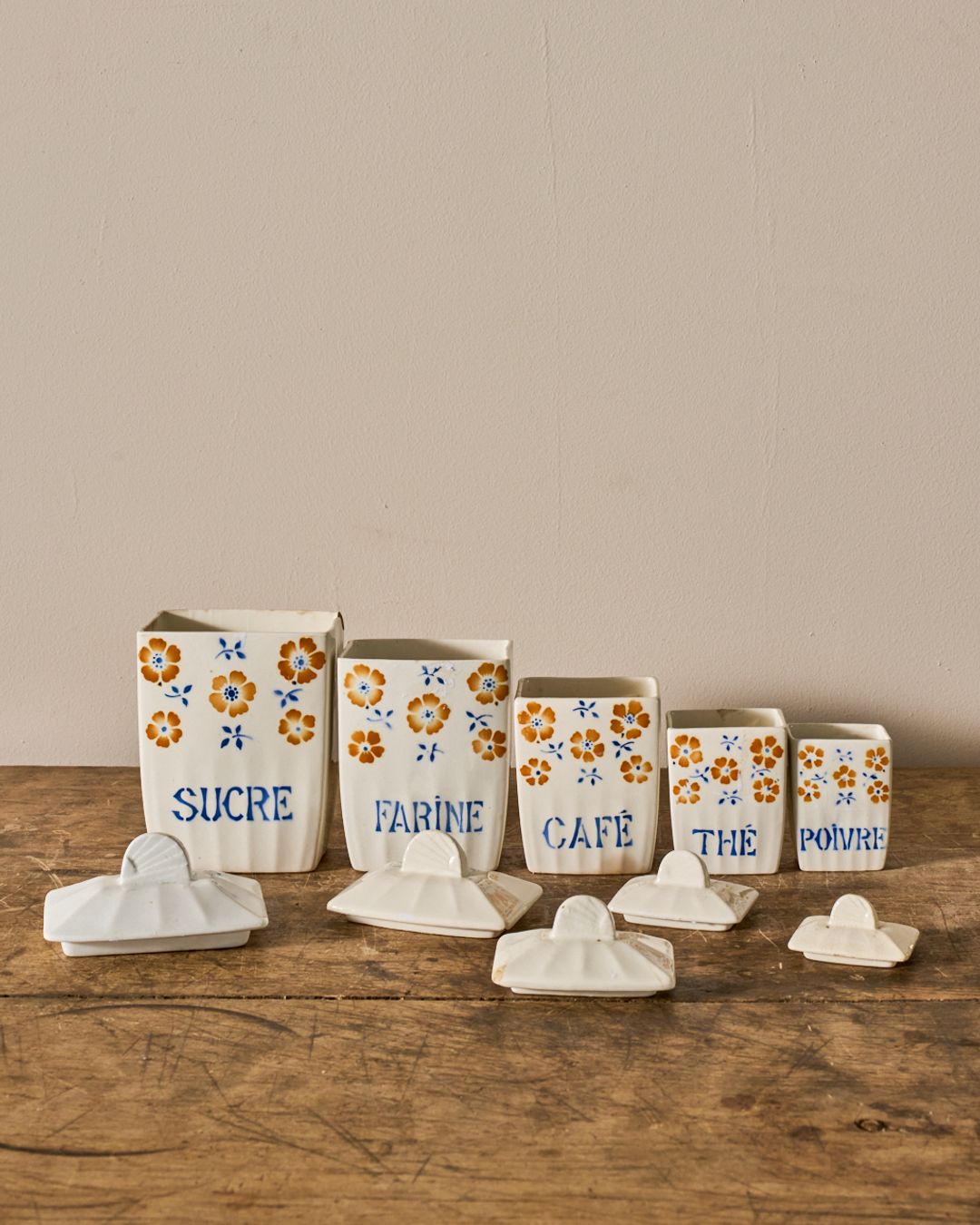 French Canister Set