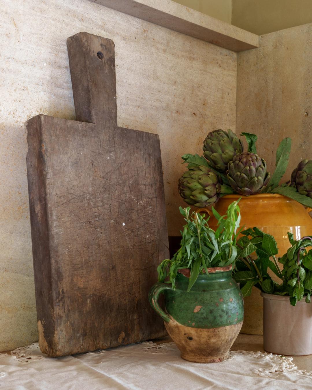 Antique French Cutting Board - 2