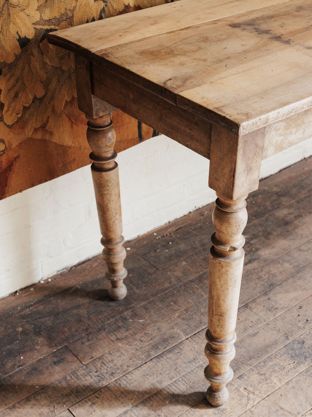 Antique Farm Console Table