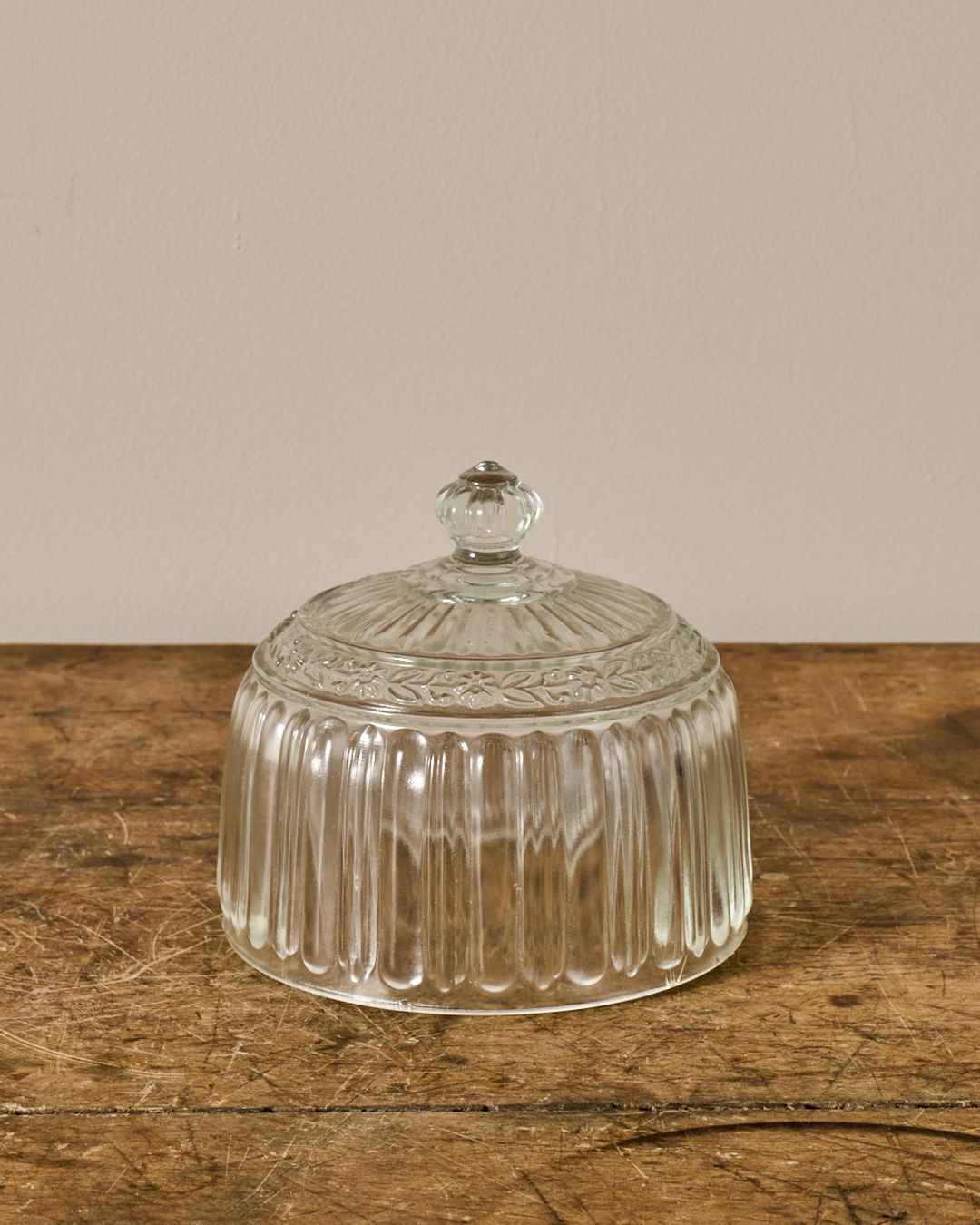 Vintage Glass Cloche - I