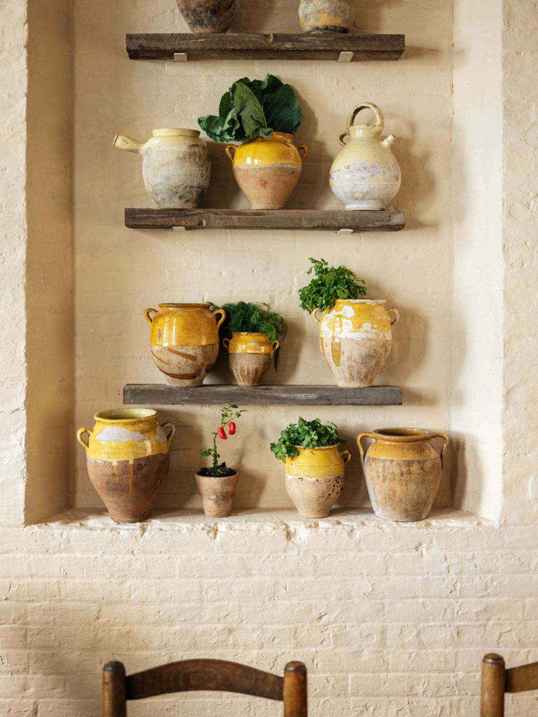 Yellow Confit Pot