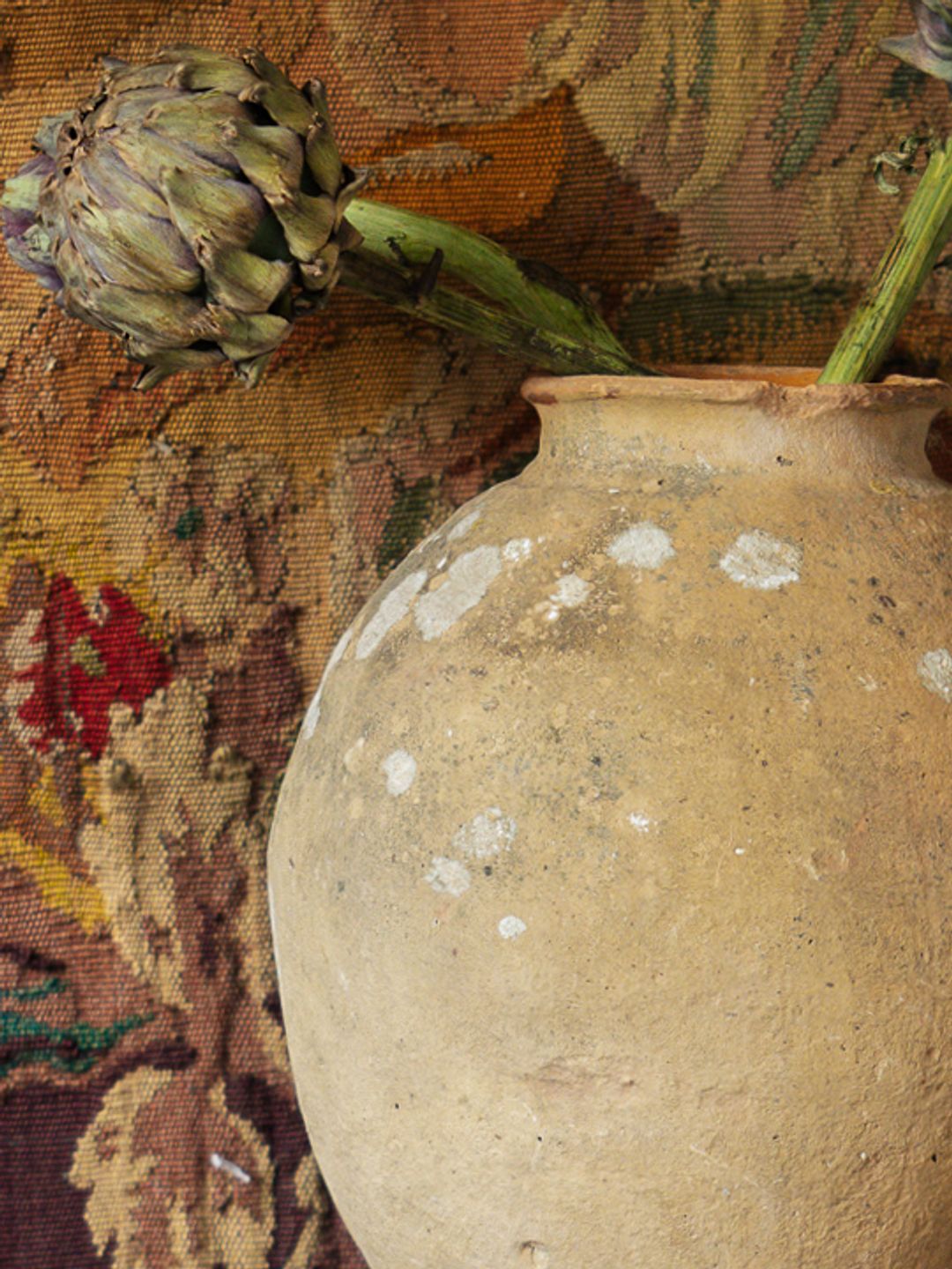 Round Terracotta Vessel
