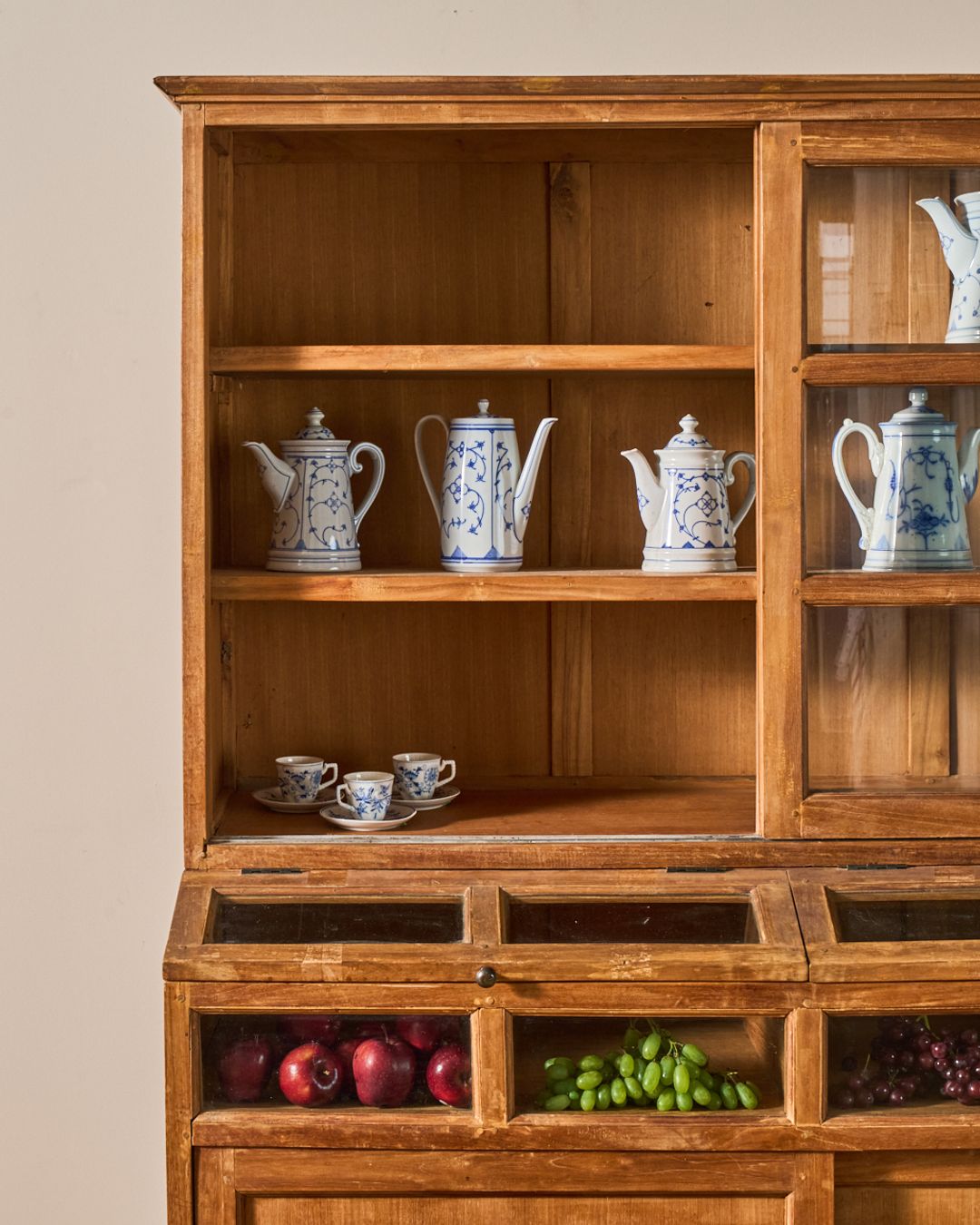 Rare French Atelier Vitrine