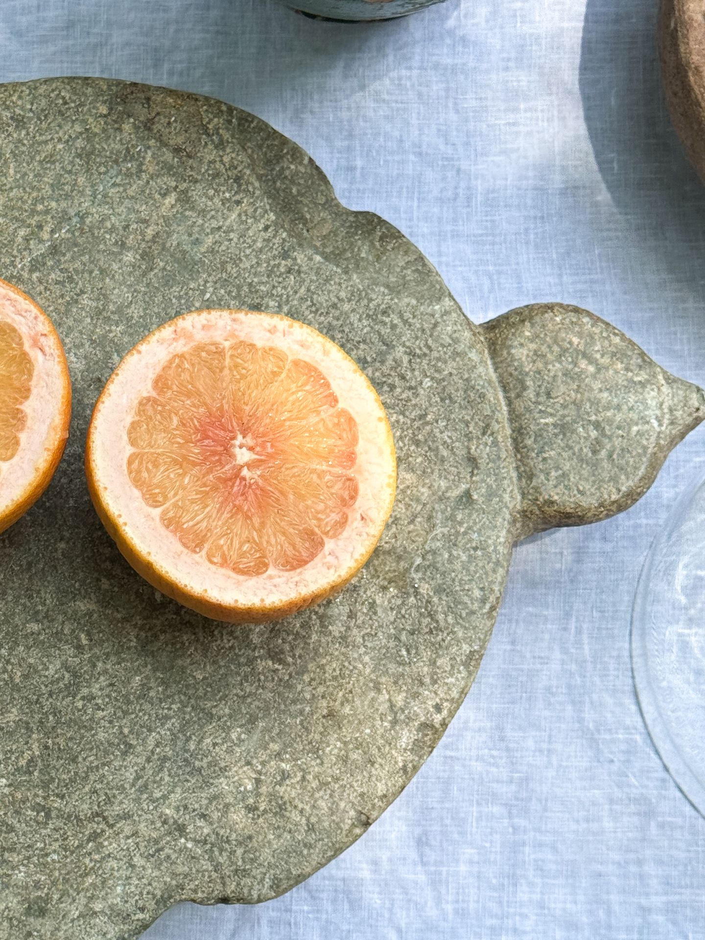 Natural Stone Round Chapati Board