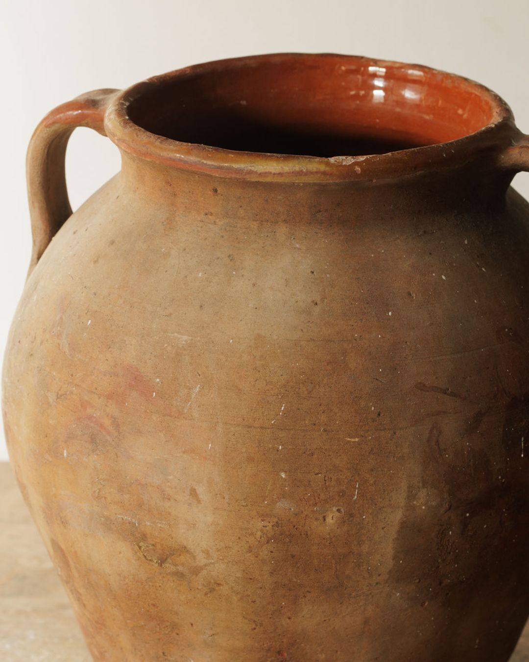 Orange Terracotta Confit Pot
