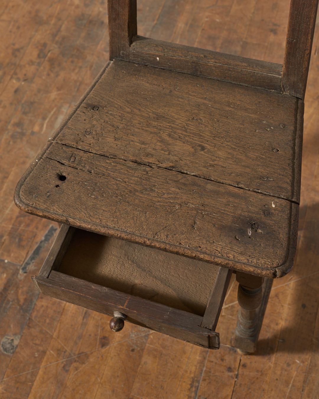 Rare Lorraine Chair with Drawer