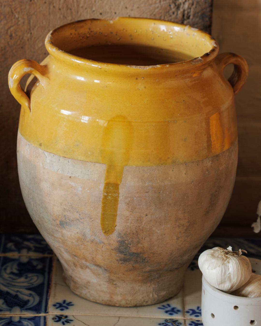 Ochre Confit Pot - Large