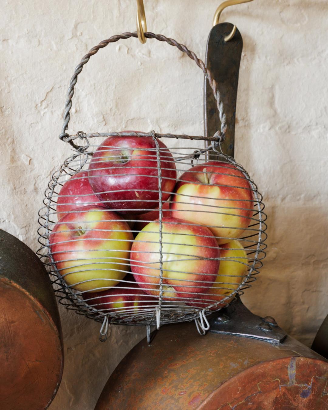 Antique French Wire Basket