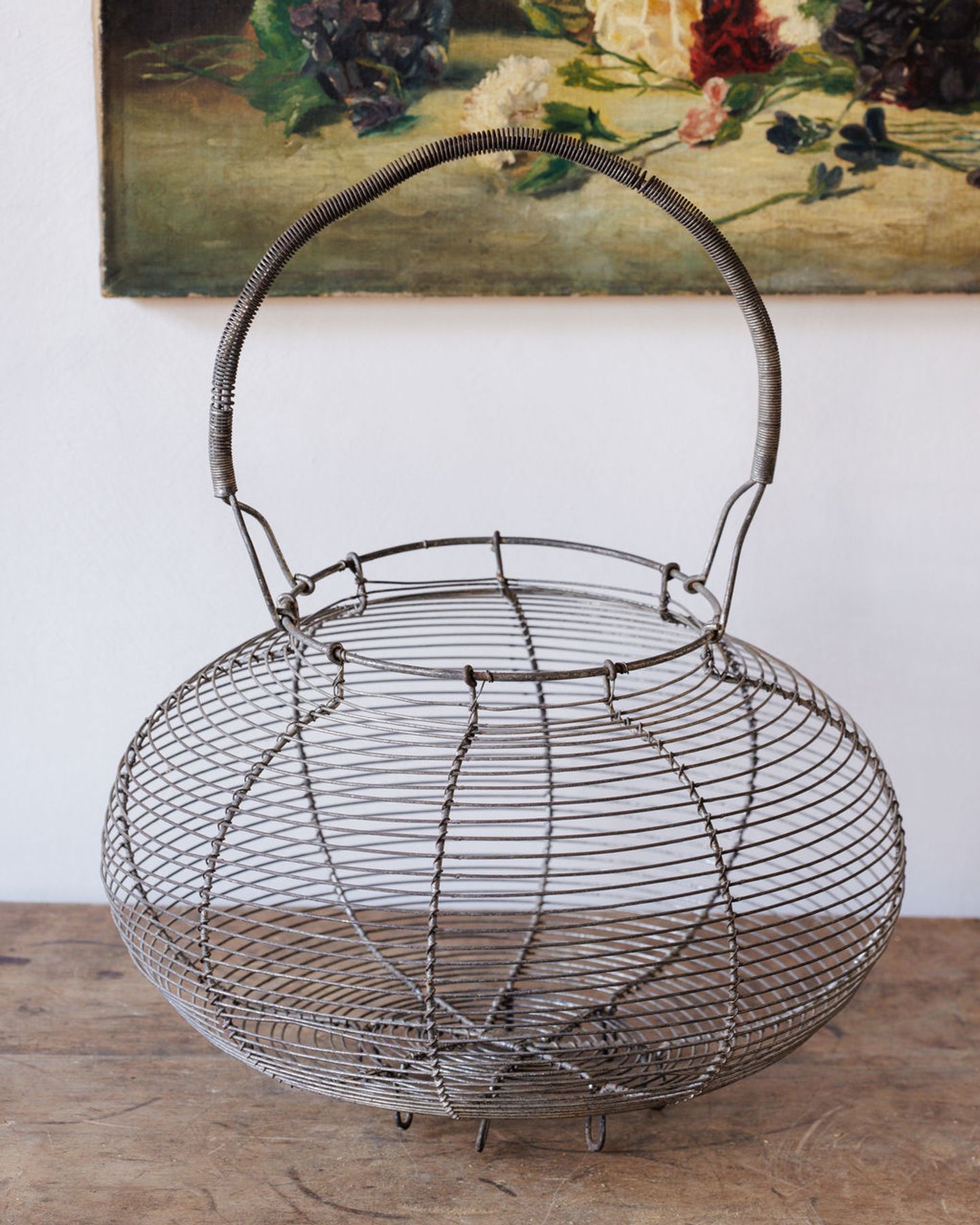 Large French Egg Basket
