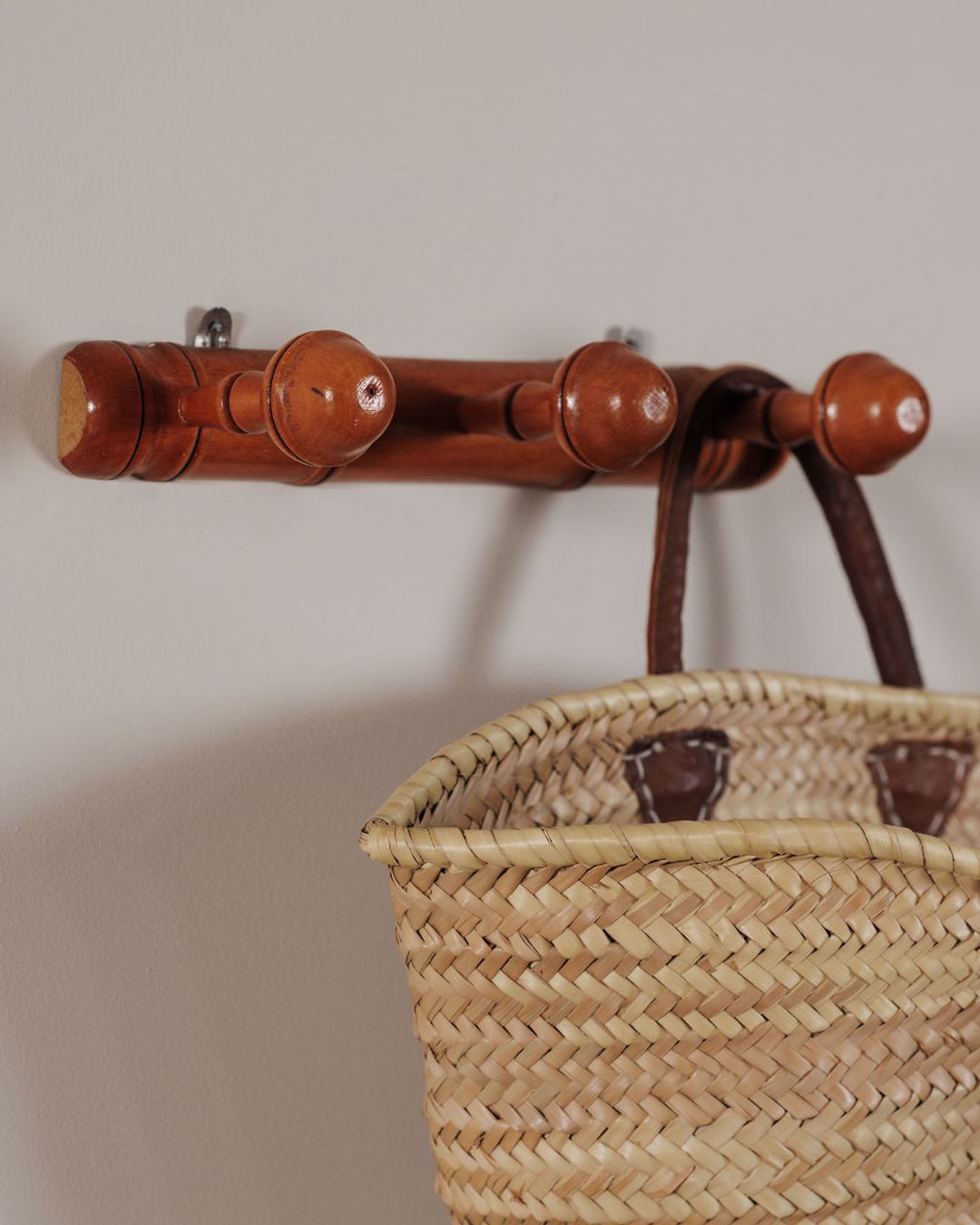 Faux Bamboo Coatrack