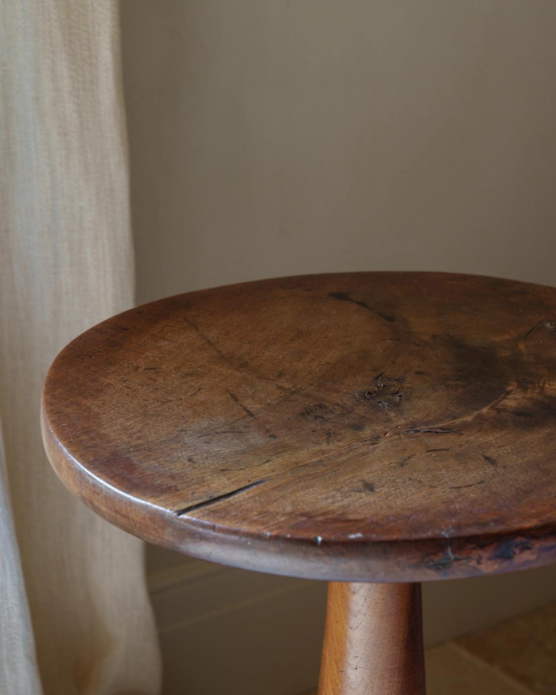 Walnut Pedestal Table