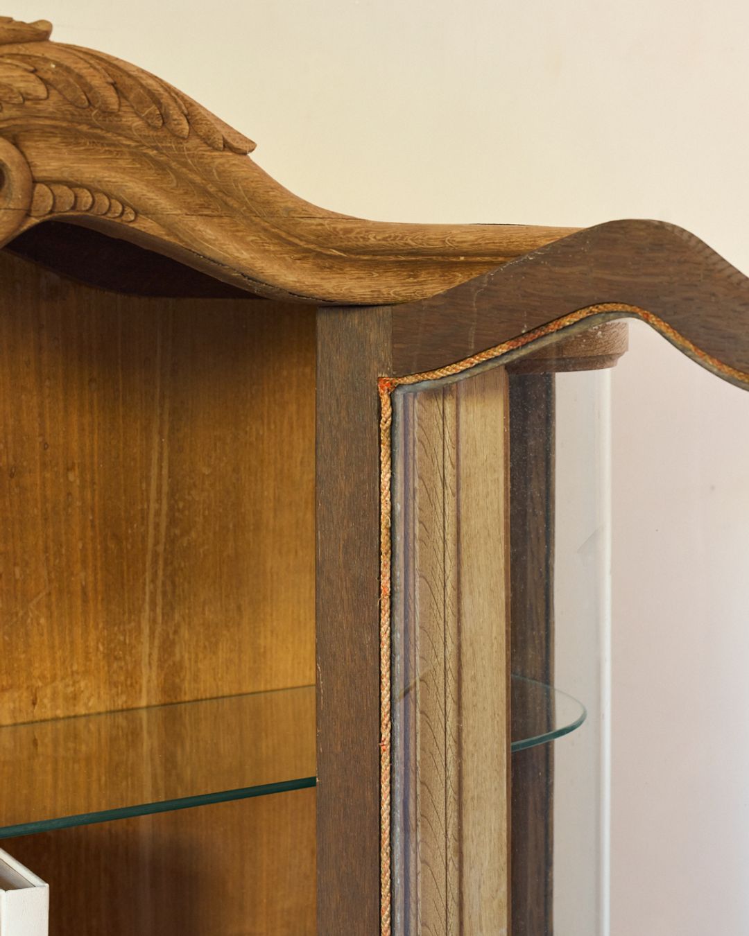 19th c. French Oak Vitrine