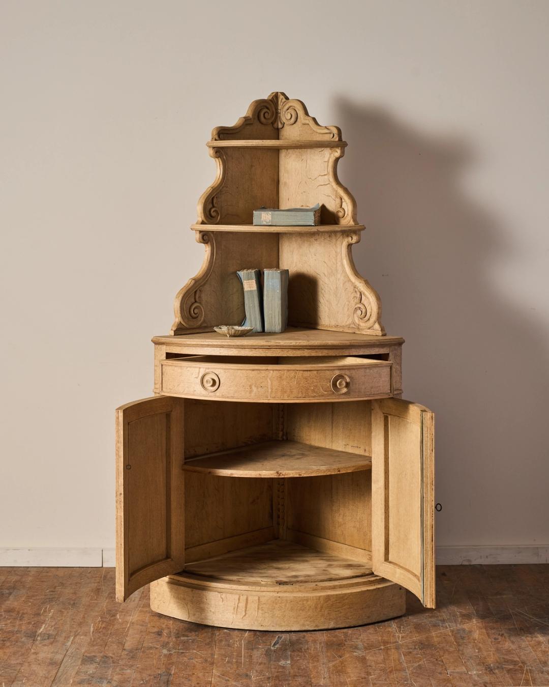 Normandy Corner Cupboard