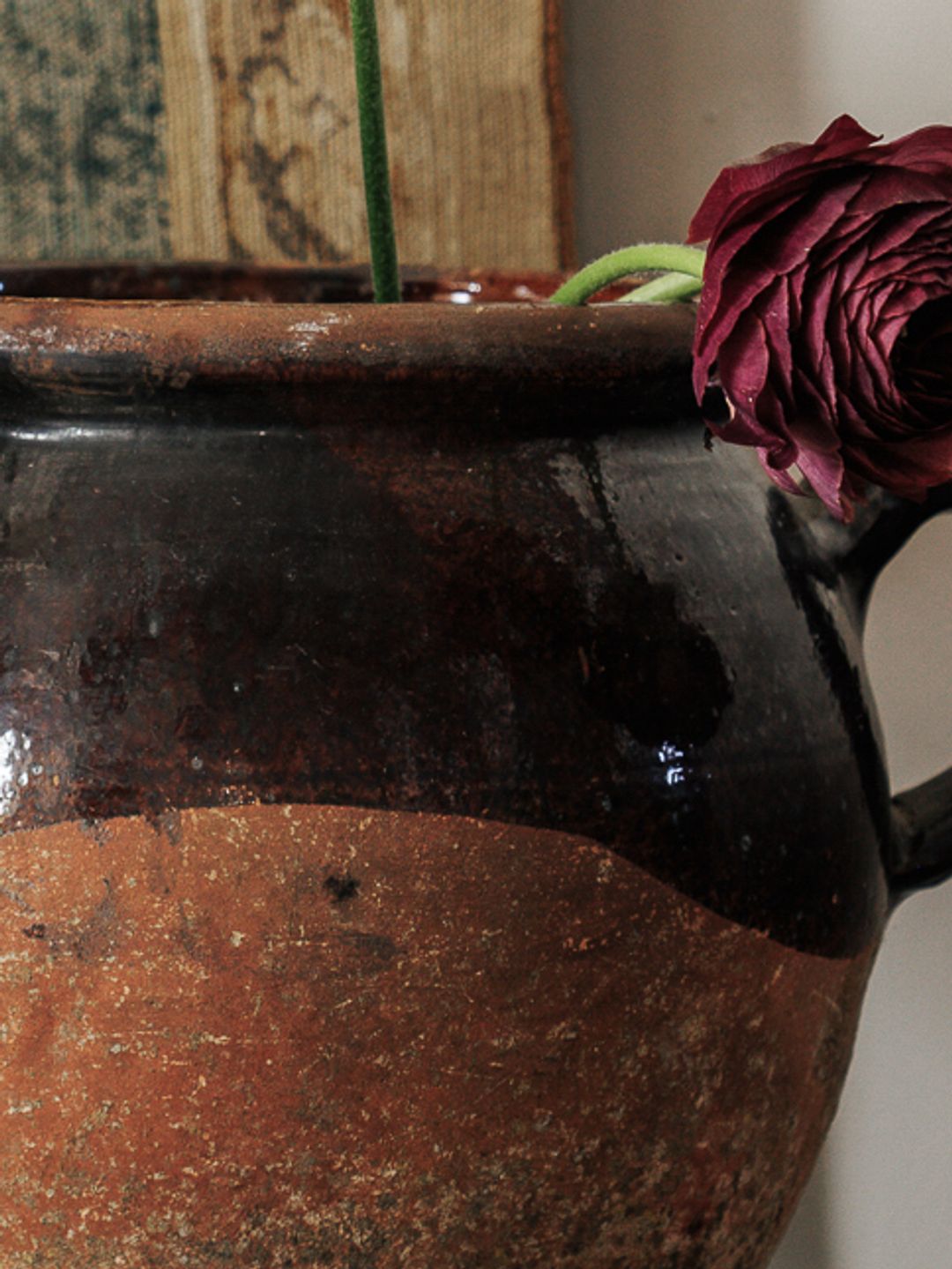 Brown Confit Pot