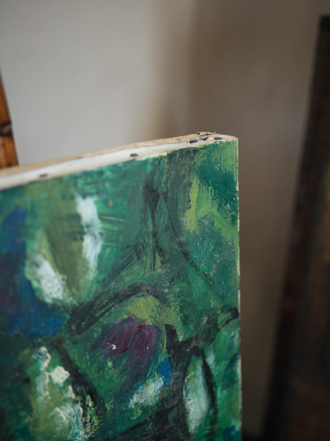 Abstract Forest Painting