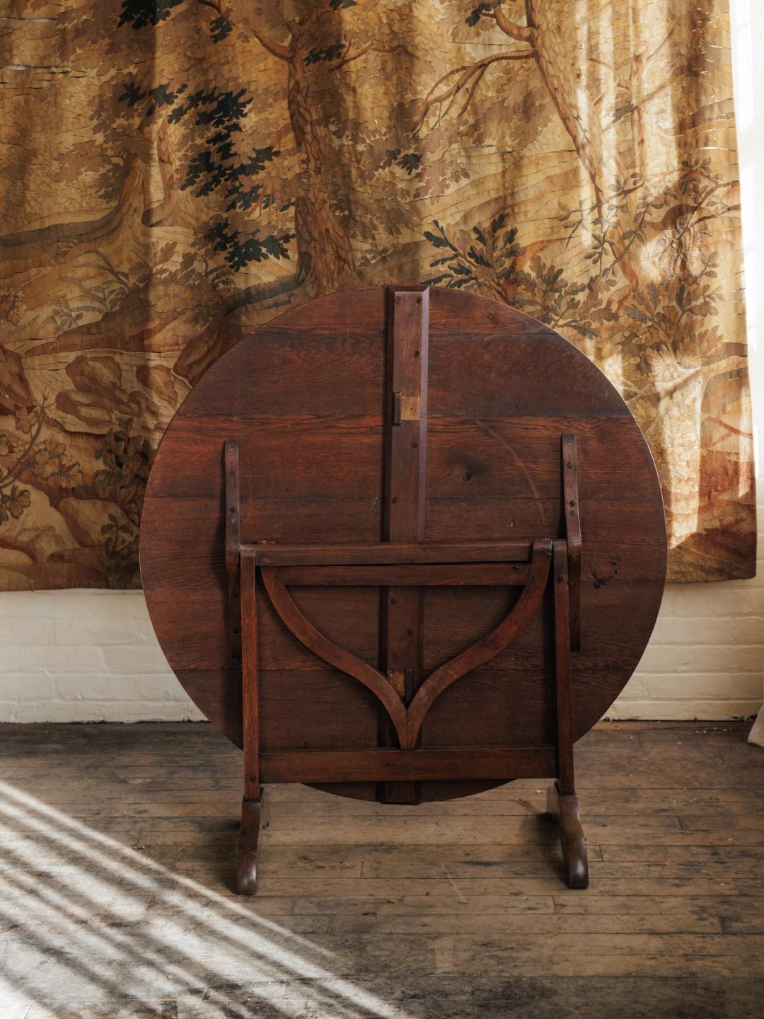 Antique Wine Tasting Table