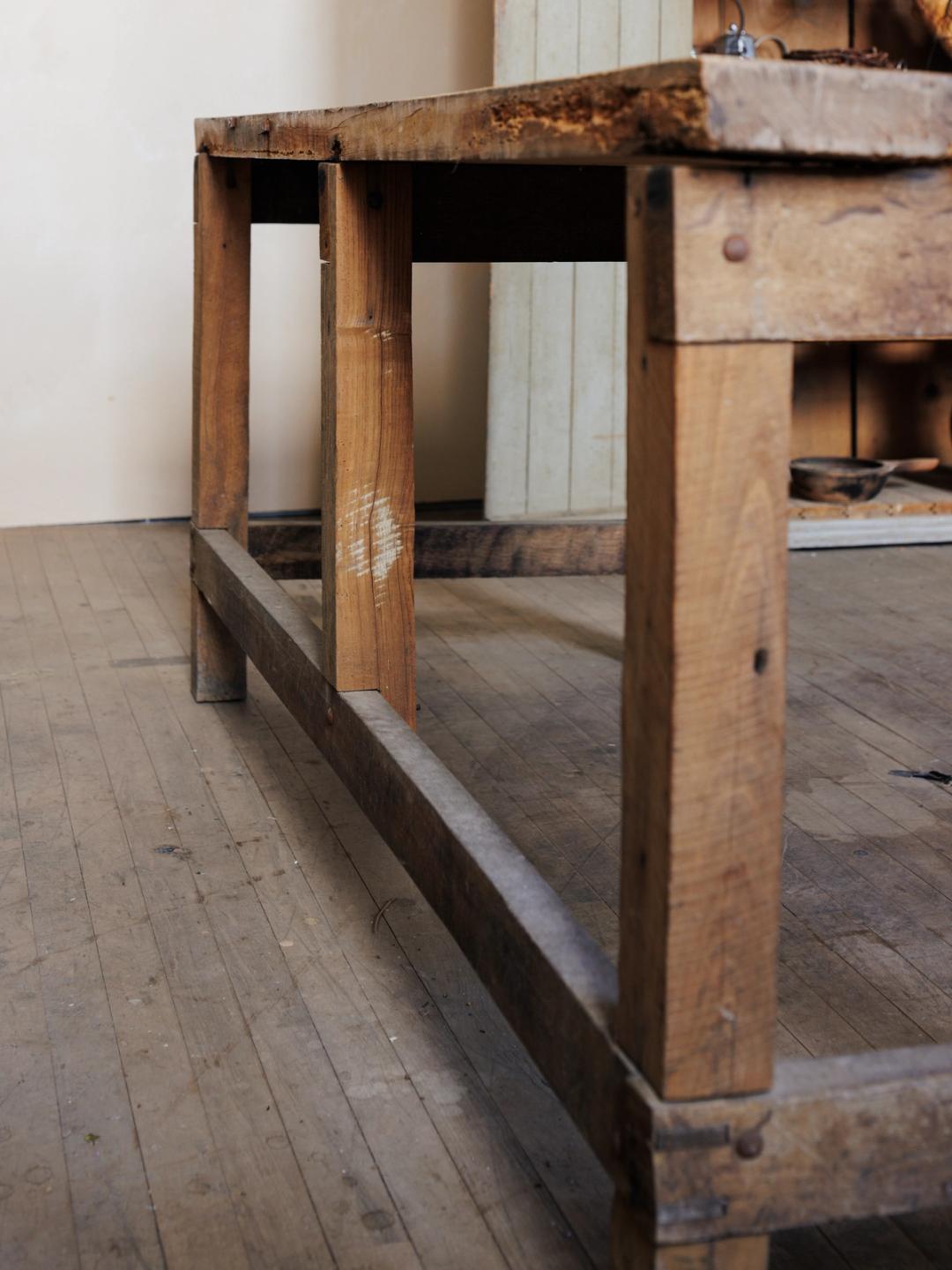 French Walnut Kitchen Island