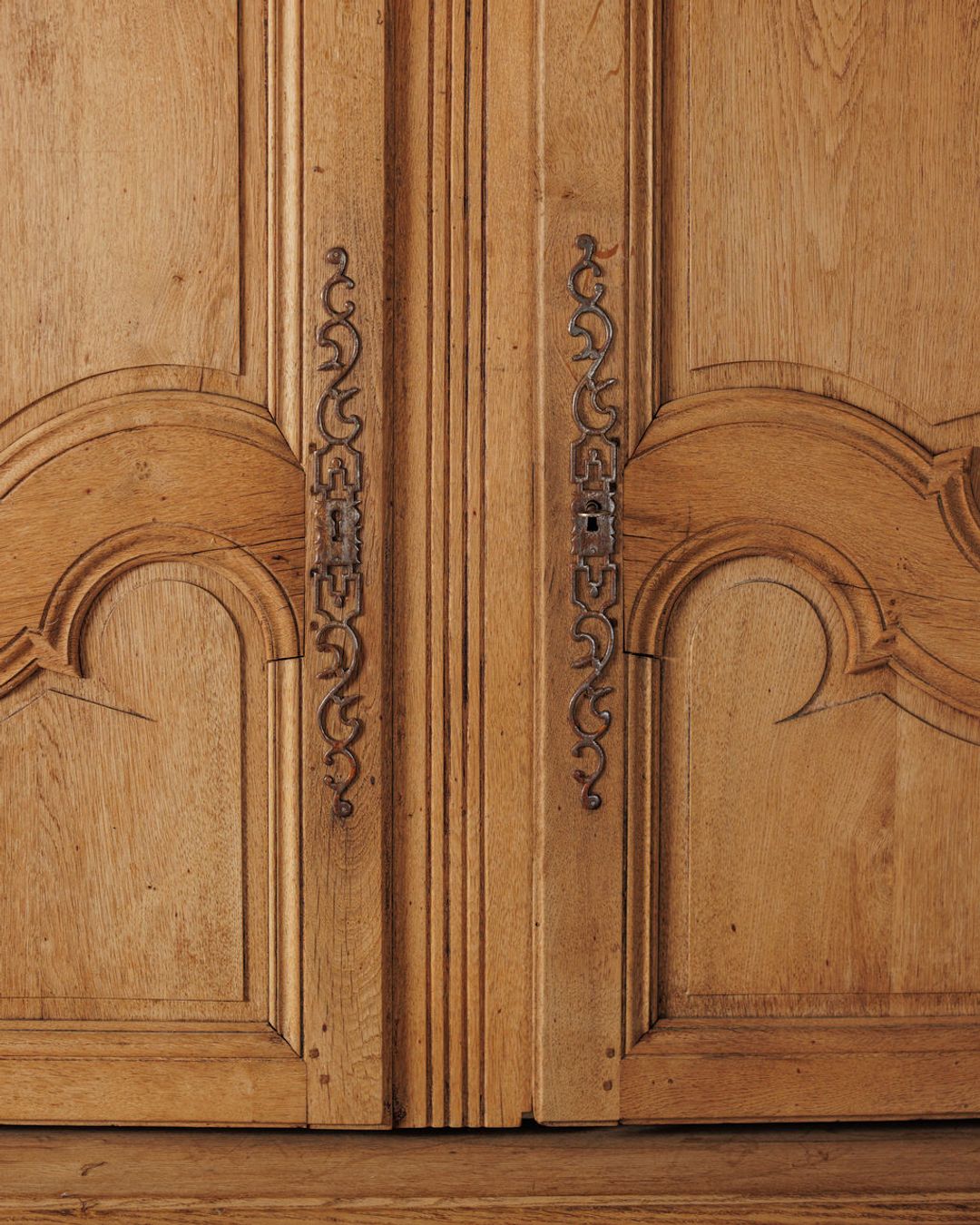 19th c. Oak Alsace Cupboard