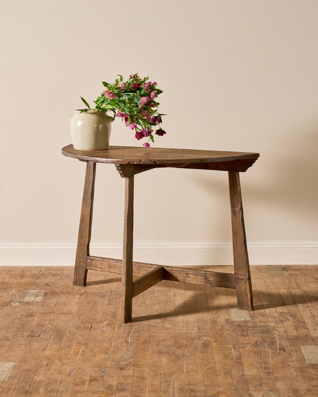 Spanish Demi Lune Table