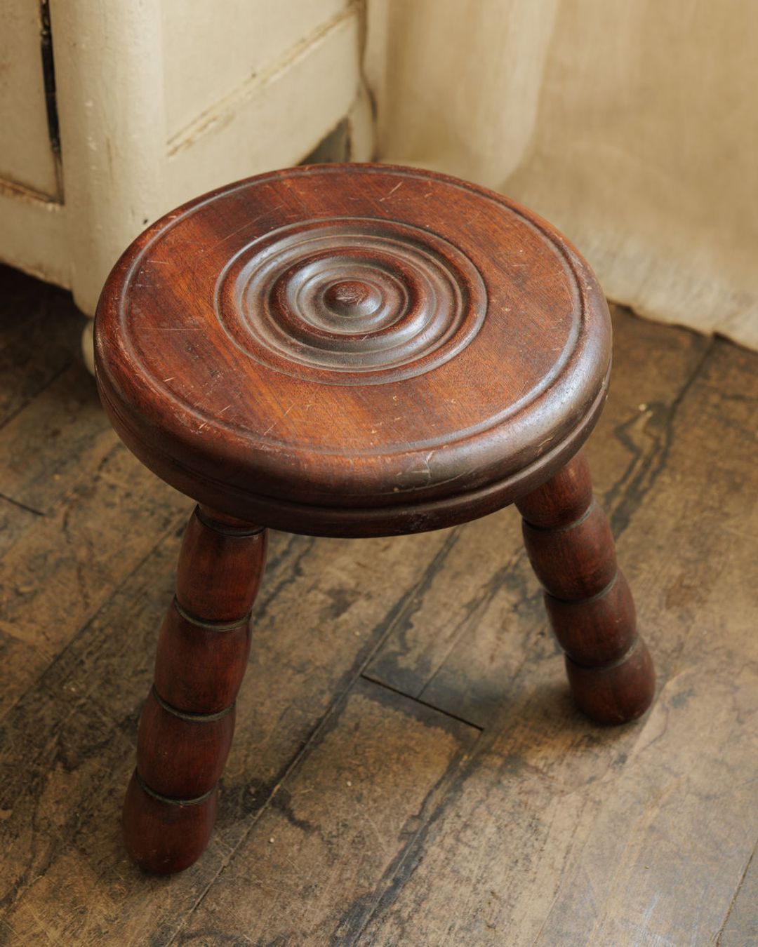 Rare Mini Bobbin Stool