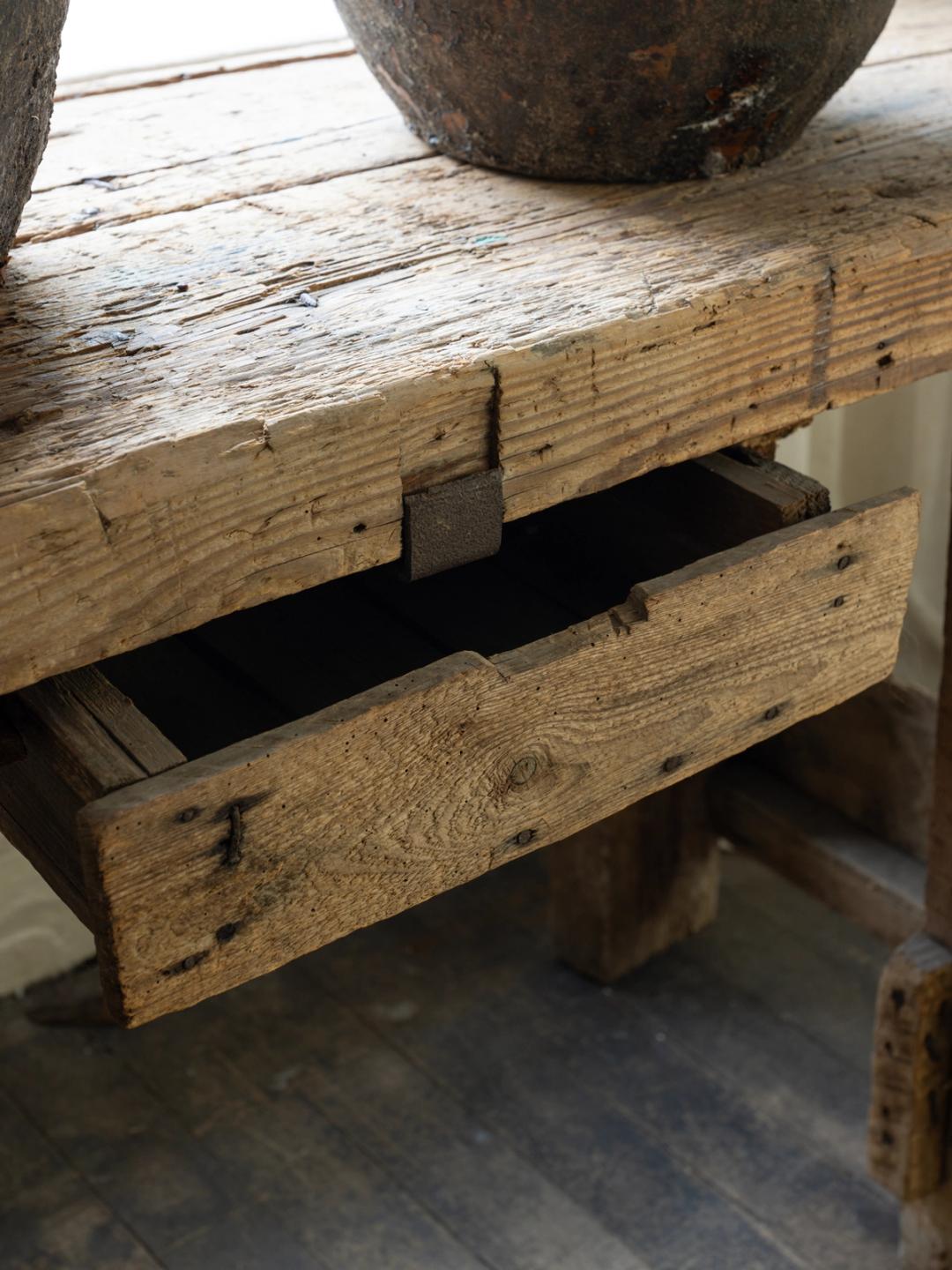 Antique French Workbench