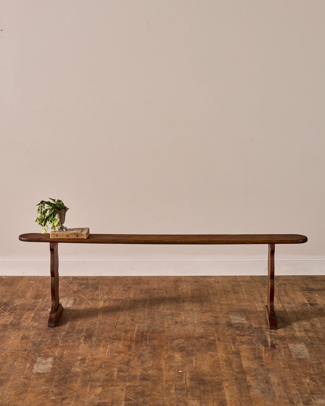 19th c. French Oak Bench