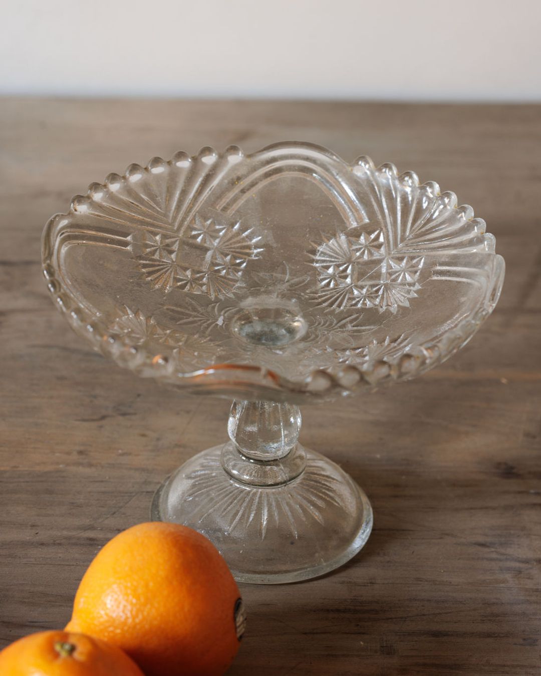Glass Pedestal Dish
