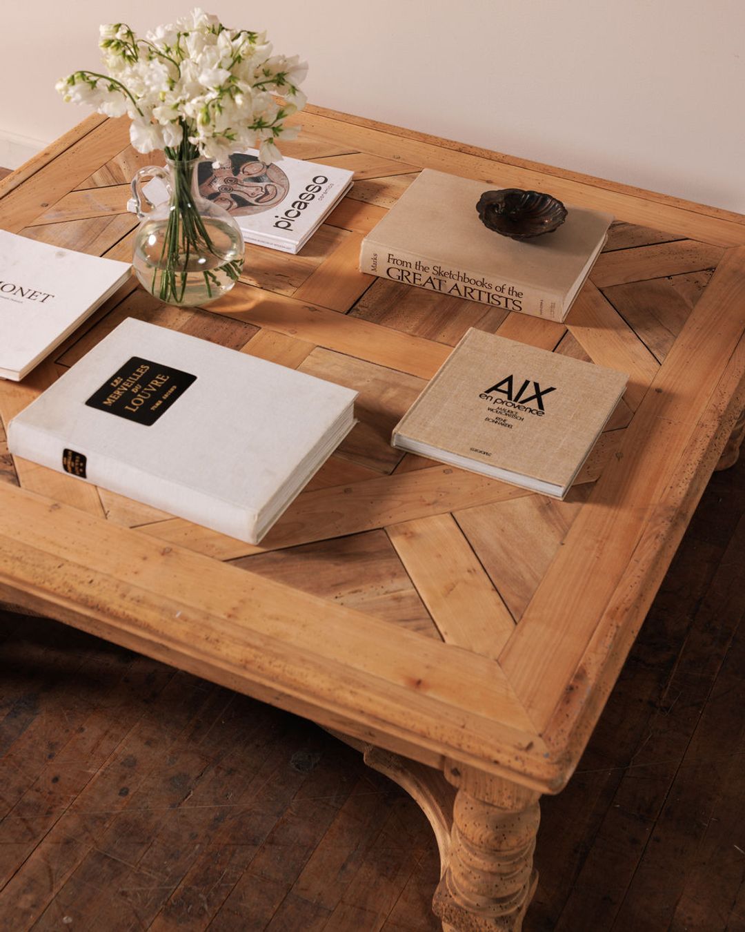 Vintage Oak Coffee Table
