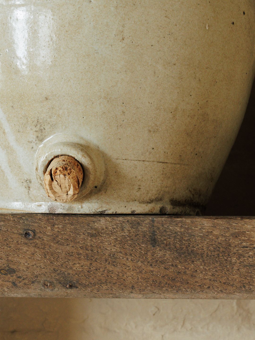 Burgundy Vinegar Jar
