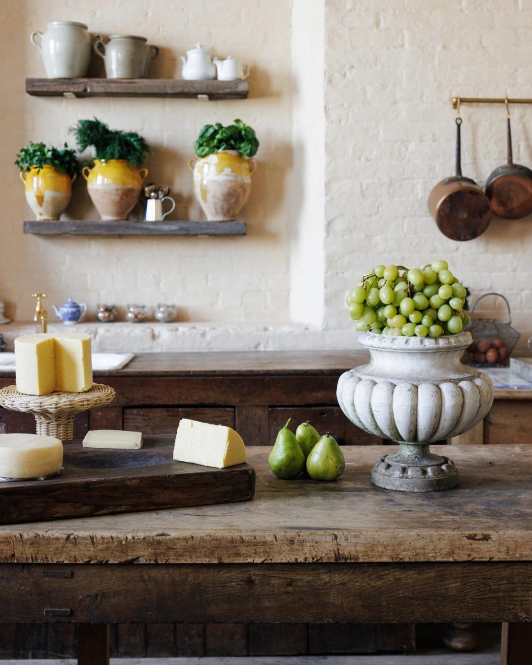 Large Yellow Confit Pot