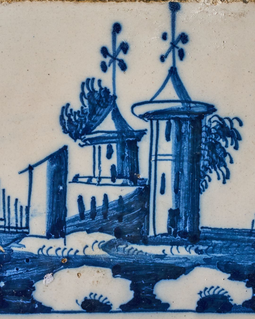 18th c. Delft Tile