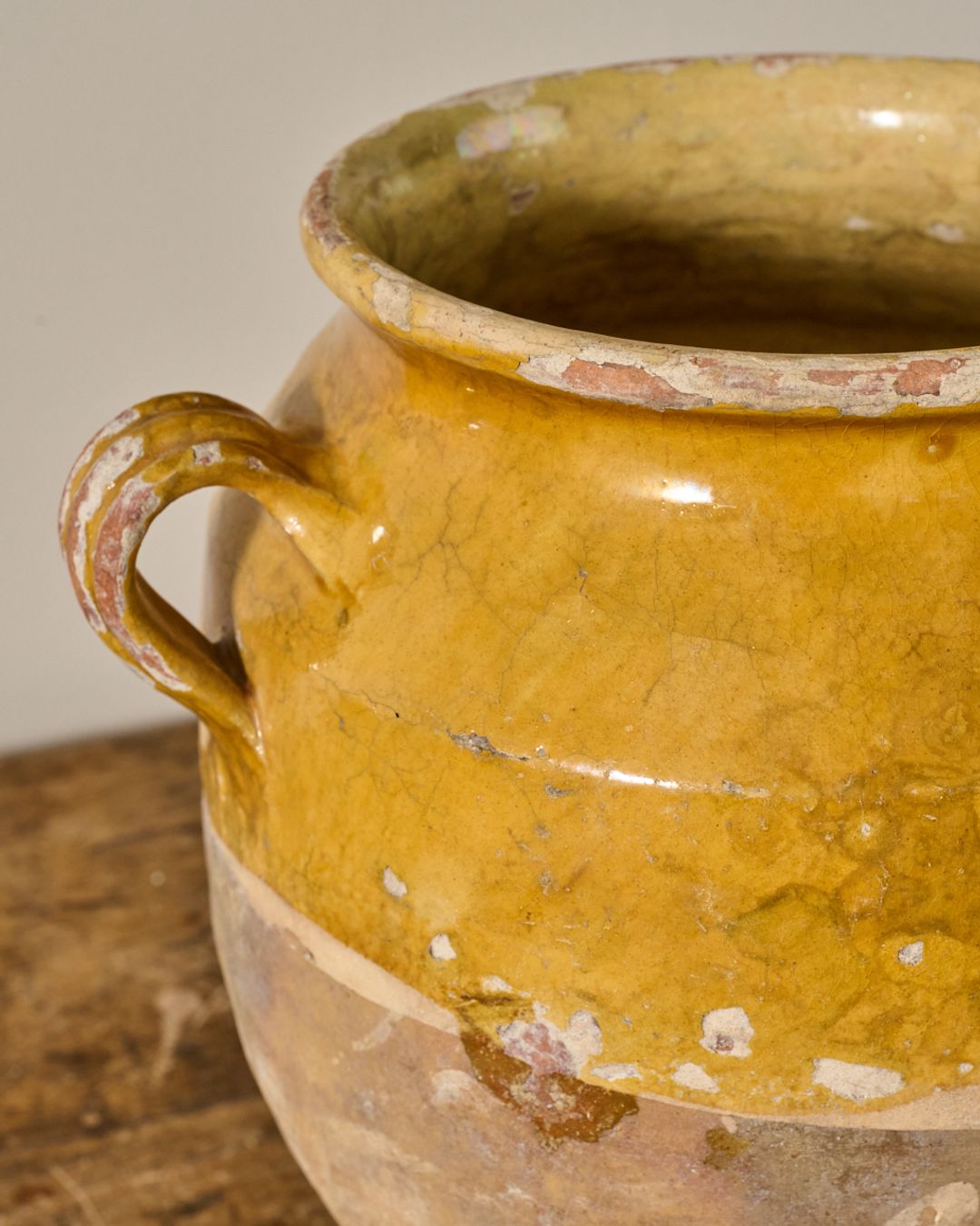 Yellow Confit Pot