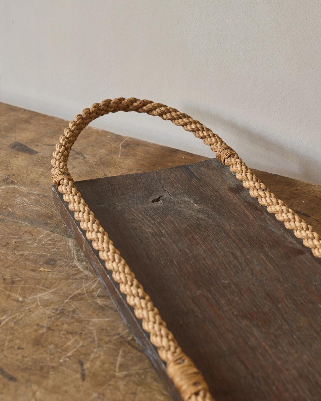 Wood and Rope Serving Board
