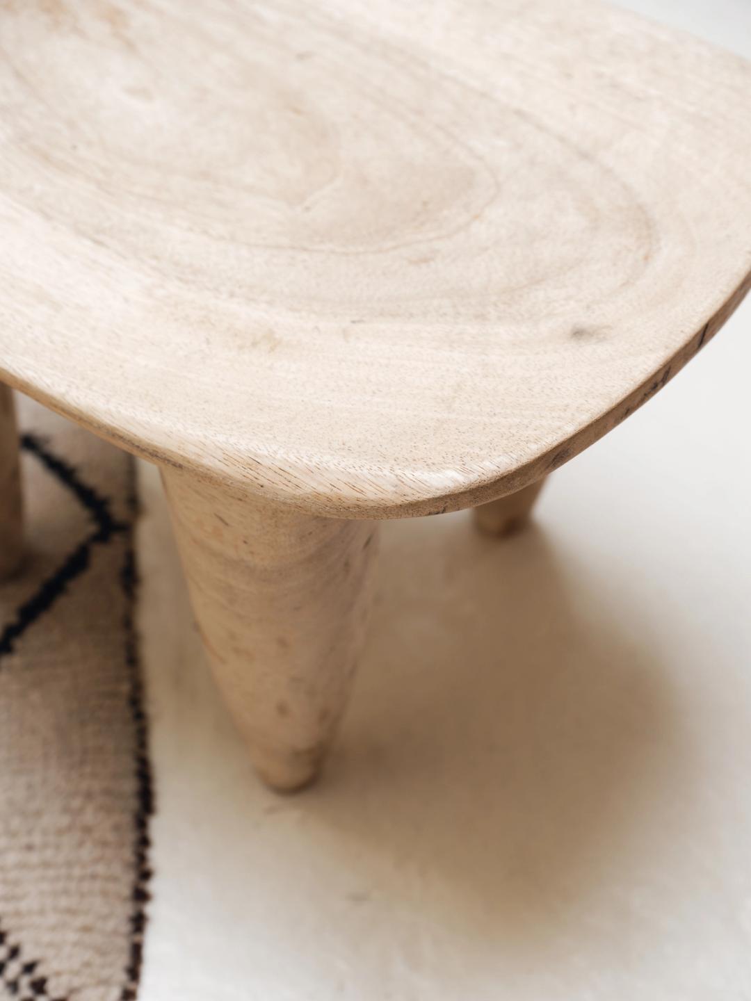 Senufo Stool - Natural