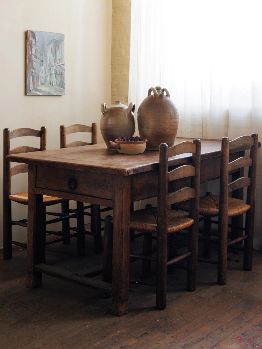 French Rush Chairs (Set of 4)