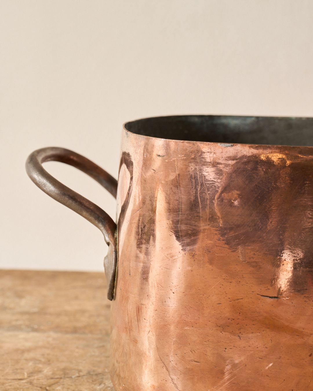 Antique Copper Pot - Large
