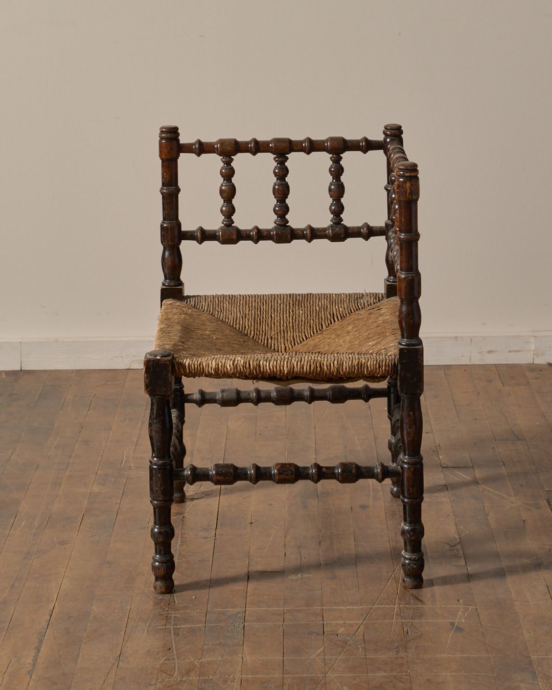 Dutch Bobbin Corner Chair - I