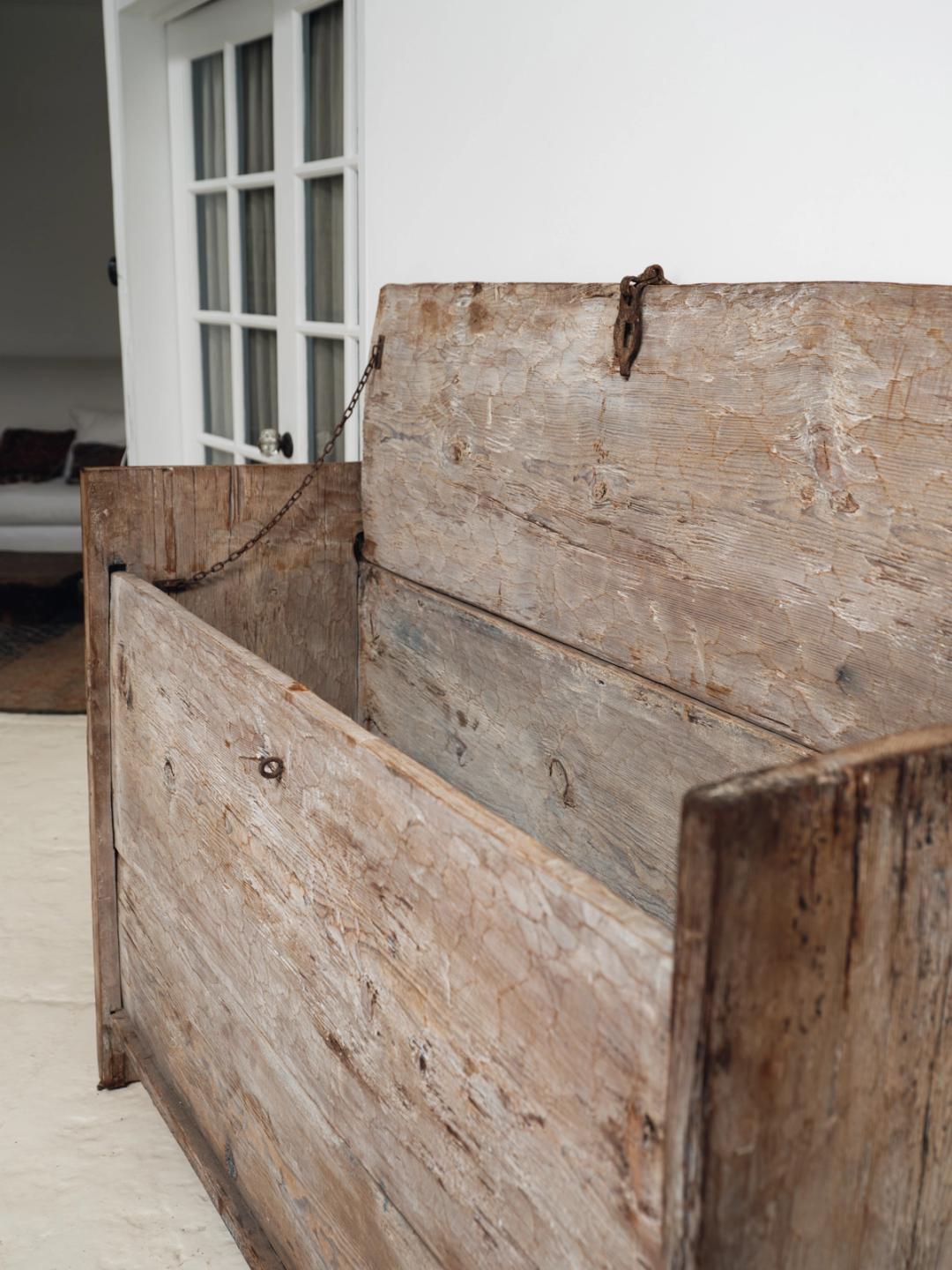 Antique Wood Sideboard