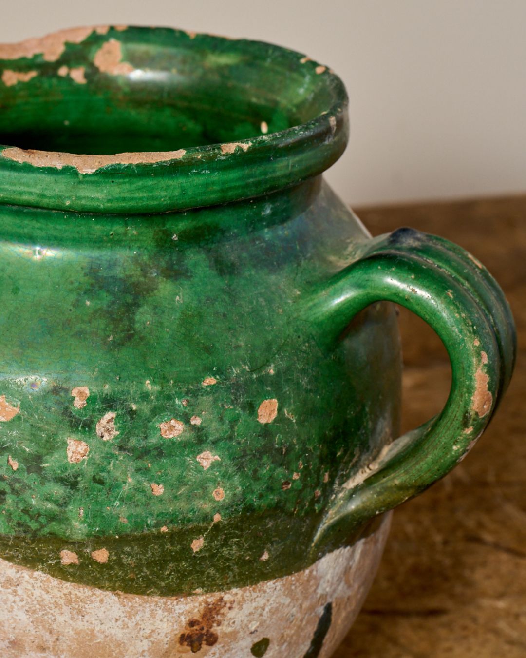 Rare Green Confit Pot