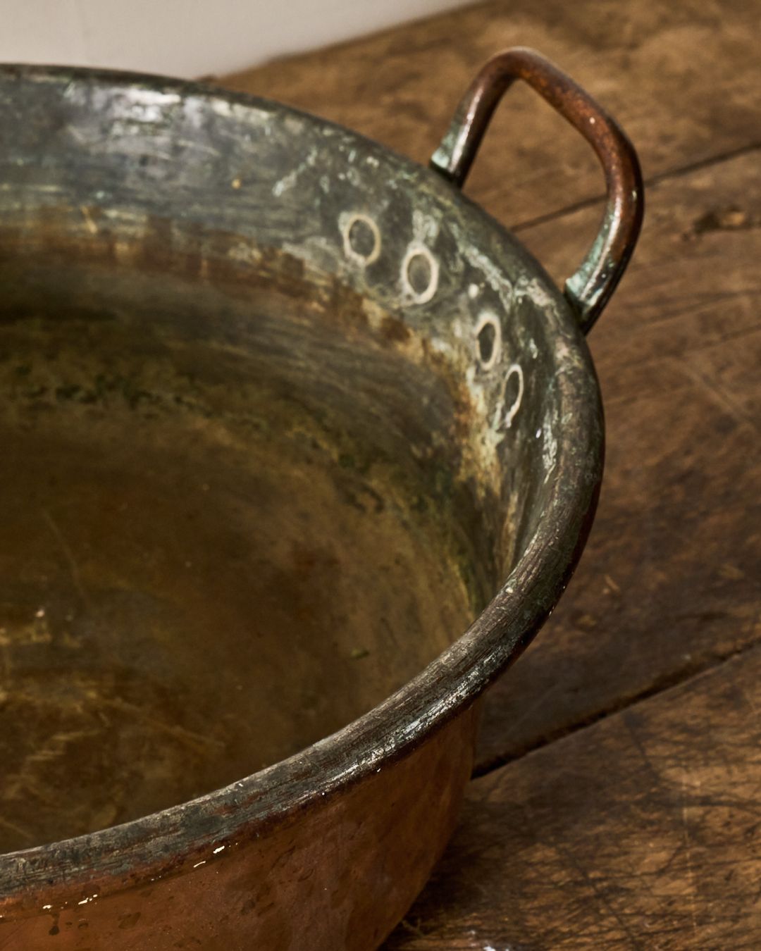 Antique Copper Teapot