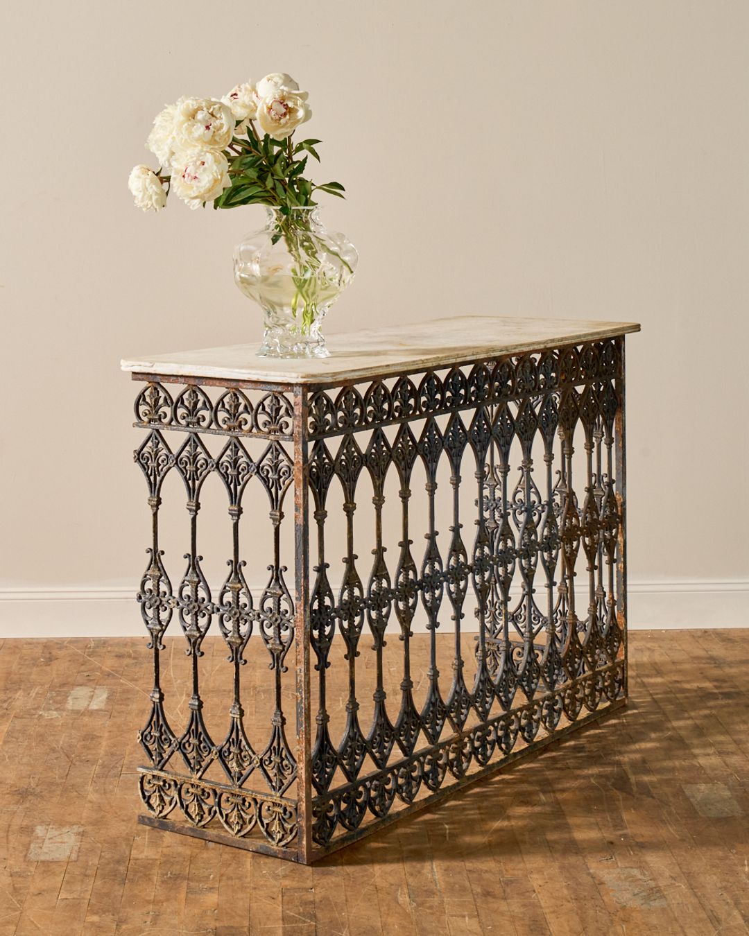 19th c. Marble Console Table