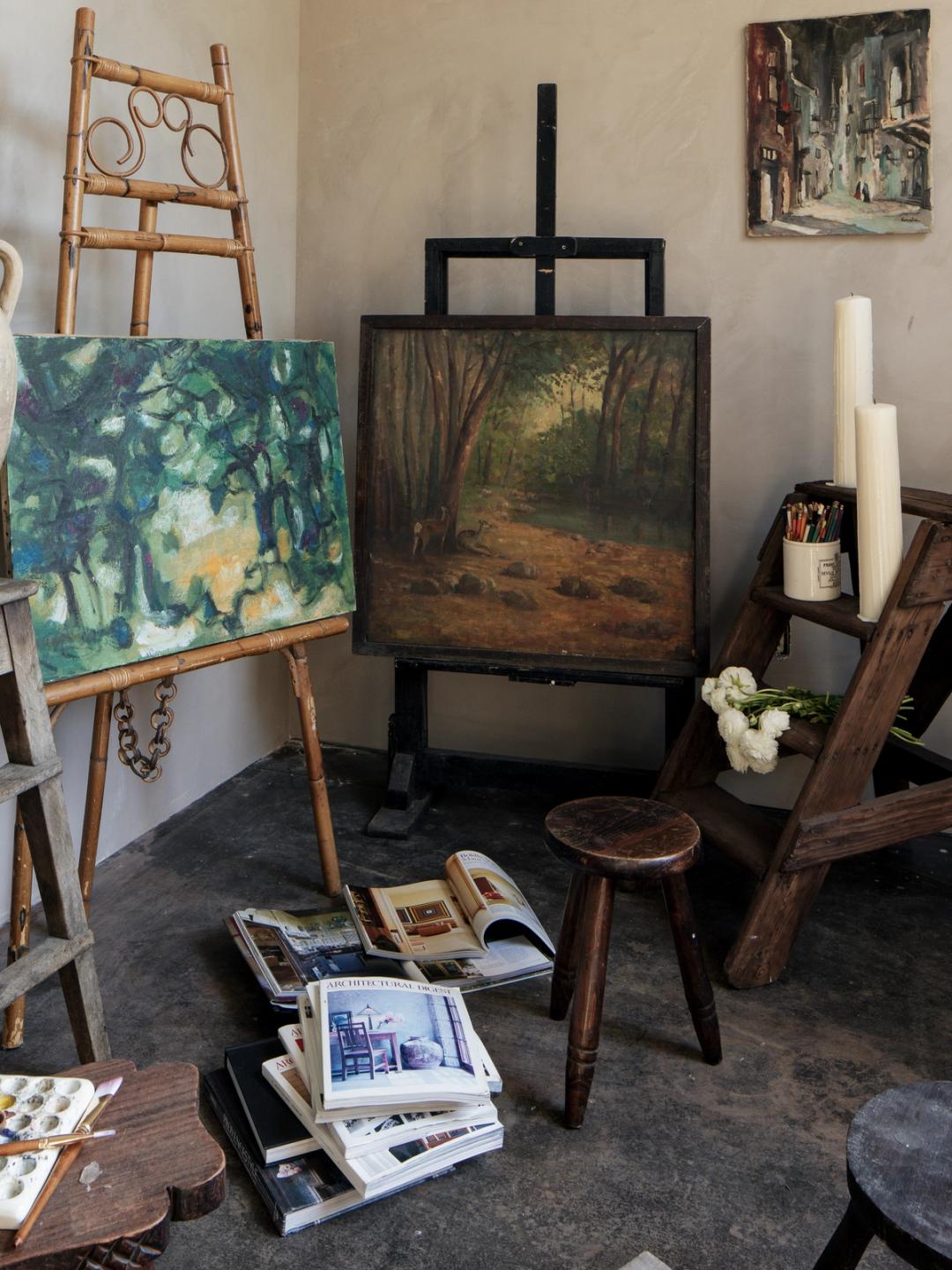Wooden Step Ladder
