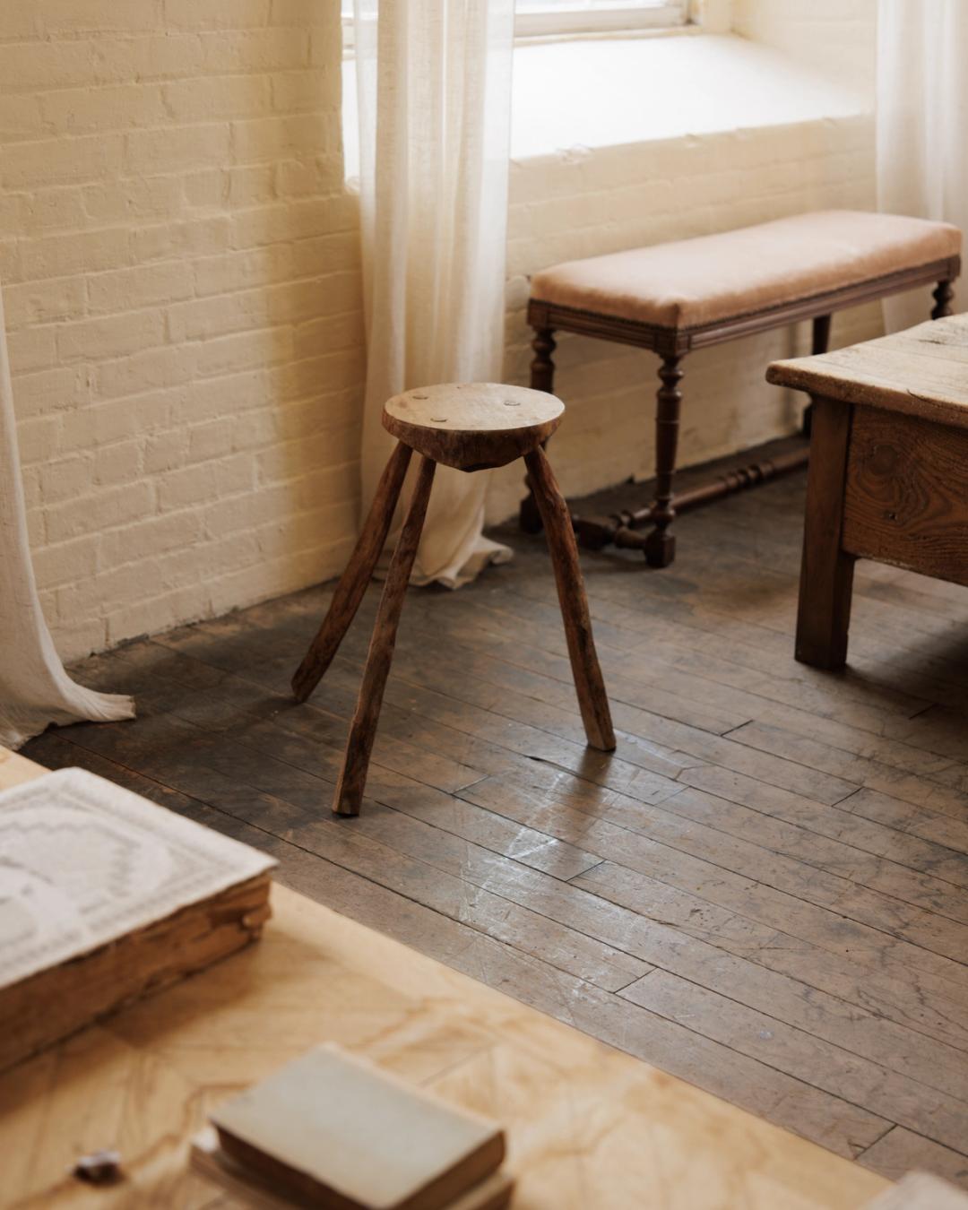 Primitive Tall Stool