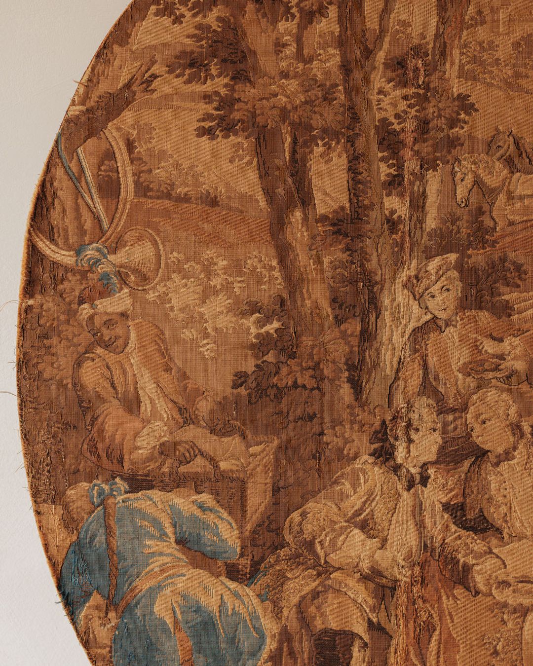 Tapestry on Wood